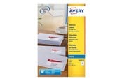 Papir, Fotopapir og Etiketter - Avery - address labels - 525 label(s) - 63.5 x 38.1 mm - J8160-25