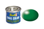 Kreativt Legetøj - Revell Enamel Paint # 364 - Leaf Green Silk Matt - 32364