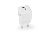 Mobil - Adaptere & Opladere - Nedis Mini Wall Charger - WCMPD20W100WT