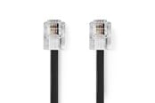 Telefonkabel - Nedis TCGL90200BK20 telephone cable - TCGL90200BK20