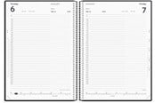 Kalender - Mayland Timekalender rød PP-plast 2026 - 16218010