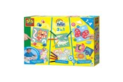 Kreativt Legetøj - SES Creative My First - 3in1 Finger Painting Coloring Pasting Shapes - 14489