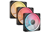 Kabinet Køler - Corsair iCUE LINK LX120-R 3-pack - Kabinet køler - 120mm - Sort med RGB LED lys - 37 dBA - CO-9051050-WW