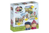 Puslespil - Bambolino Toys Fien & Teun Puzzle 4in1 Floor - 19201