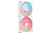 Kabinet Køler - Corsair iCUE LINK LX140-R 2-pack - Kabinet køler - 140mm - Hvid med RGB - 37 dBA - CO-9051056-WW