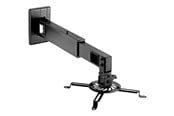 Projektortilbehør & Beslag - Nedis mounting kit - full-motion - for projector - black - PJWM200BK