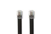 Telefonkabel - Nedis TCGL90300BK10 telephone cable - TCGL90300BK10