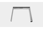 Afløb - Unidrain ShowerLine armatur, højrestillet brusevæg, L 1000 mm D 1000 mm - 5002.1010