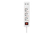 Strømkabel (ekstern) - Nedis EXSO315UFSWT - power strip - 3680 Watt - EXSO315UFSWT