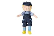 Dukke, bamse og udstyr - Bambolino Toys Cuddle Plush Fien and Teun - Boer Teun 33cm - 19221