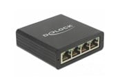Netværksadapter (netkort, printserver mv.) - DeLOCK Adapter USB 3.0 > 4 x Gigabit LAN - 62966