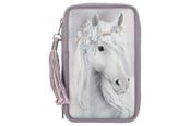 Skoletilbehør - Depesche Miss Melody Tredobbelt Penalhus FANTASY HORSES - 0413126