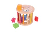 Babylegetøj - Bigjigs Wooden Shape Sorter - BB096
