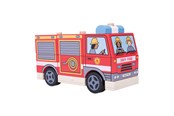 Trælegetøj - Bigjigs Wooden Stacking Game Fire Truck - BB126