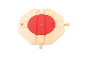 Trælegetøj - Bigjigs Wooden Rails - 4-direction Turntable - BJT133
