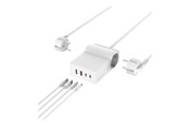 Tablet - Adaptere & Opladere - 4smarts Desk GaN power strip - USB 24 pin USB-C Type F/E - 3840 Watt - 4S540559