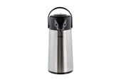 Termokande - Thermos - Jug with pump 1.9L - Steel/Black (15095) - 15095