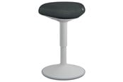 Ergonomi - Leitz Ergo Active balancestol med komfortsæde, lys grå - 65440085