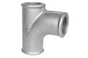 Gevindfittings - +GF+ strømtee 90° galvaniseret 1 1/4'' - 770131207