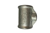 Gevindfittings - +GF+ tee 90° galvaniseret reduceret 1-1/4'' - 770130233