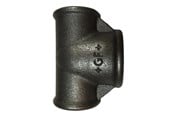 Gevindfittings - +GF+ tee 90° sort reduceret 1 1/2-2-1 1/2'' - 770130179