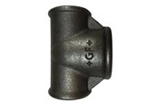 Gevindfittings - +GF+ tee 90° sort reduceret 1 1/4-2-1 1/4'' - 770130177