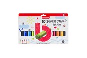 Kreativt Legetøj - Bruynzeel Super Stamp Markers 10 pcs. - 60129010