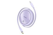 USB kabel - Baseus Free2Pull USB-C to iP 20W 1m USB cable (purple) - P10364501511-00