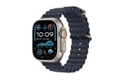 Smartwatch & Sportsur - Apple Watch Ultra 2 GPS + Cellular 49mm - Titanium Case with Navy Ocean Band - MX4D3DH/A