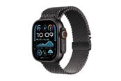 Smartwatch & Sportsur - Apple Watch Ultra 2 GPS + Cellular 49mm - Black Titanium Case with Black Titanium Milanese Loop - S - MX4W3DH/A