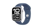 Smartwatch & Sportsur - Apple Watch Series 10 GPS 46mm - Silver Aluminium Case with Denim Sport Band - S/M - MWWL3QN/A