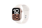 Smartwatch & Sportsur - Apple Watch Series 10 GPS + Cellular 42mm - Rose Gold Aluminium Case with Light Blush Sport Band - S/M - MWX93QN/A