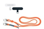Mobil - Andet Tilbehør - Mobile Origin Lanyard rope 6 mm - Orange - 82 - 163cm - LYR-UNI-ORG