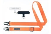 Mobil - Andet Tilbehør - Mobile Origin Lanyard tape 25mm - Orange - 84 - 165cm - LYT-UNI-ORG