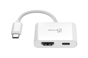 Skærmkabel - j5create USB-C to 4K HDMI (with 100W PD) - JCA152-N
