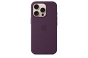 Mobil - Covers & Cases - Apple iPhone 16 Pro Silicone Case with MagSafe - Plum - MYYM3ZM/A