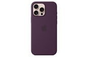 Mobil - Covers & Cases - Apple iPhone 16 Pro Max Silicone Case with MagSafe - Plum - MYYW3ZM/A