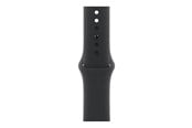 Smartwatch - Tilbehør - Apple 42mm Black Sport Band - S/M - MXLJ3ZM/A