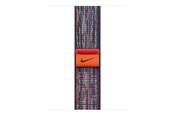 Smartwatch - Tilbehør - Apple 42mm Blue/Red Nike Sport Loop - MXU03ZM/A