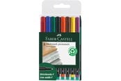 Skrive- og Tegneværktøjer - Faber-Castell Multimarker perm. F 8 ass. - 151309