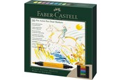 Skrive- og Tegneværktøjer - Faber-Castell Pitt Artist Dual marker box of 10 ass - 162010