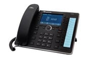 Stationær telefon - AudioCodes 445HD - VoIP phone with caller ID/call waiting - 3-way call capability - IP445HDEG-DBW