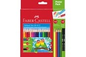 Skrive- og Tegneværktøjer - Faber-Castell Triangulær Promo pack farver 18+4+2 - 201597