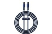 USB kabel - Baseus Tungsten Gold USB-C to USB-C cable 100W 2m (blue) - P10319800321-04