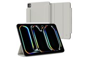 Tablet - Covers & Cases - Spigen Air Skin Folio OneTap - gray - iPad Pro 11" 2024 - ACS06513