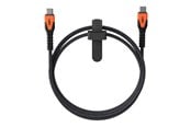 USB kabel - UAG Rugged Kevlar Cable USB-C - USB-C 1.5m black/orange BULK - 9B4413114097