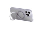Mobil - Covers & Cases - Joyroom Magnetic protective phone case with holder JR-BP004 for iPhone 15 Pro Max (transparent) - JR-BP004 iP 15 Pro M