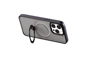 Mobil - Covers & Cases - Joyroom JR-BP004 Magnetic Protective Case with Holder for iPhone 15 (Black) - JR-BP004 iP 15 Black