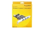 Controller - DeLOCK PCI Express Card > 3 x External + 1 x Internal USB 3.0 - 89301