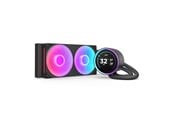 CPU Køler - NZXT Kraken Elite RGB V2 240 (2024) - Sort med RGB lys - CPU Vandkøling - Max 30 dBA - RL-KR24E-B2